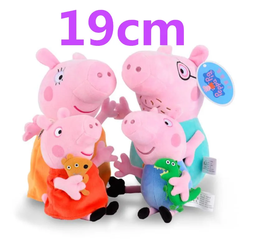 peppa pig and teddy bear