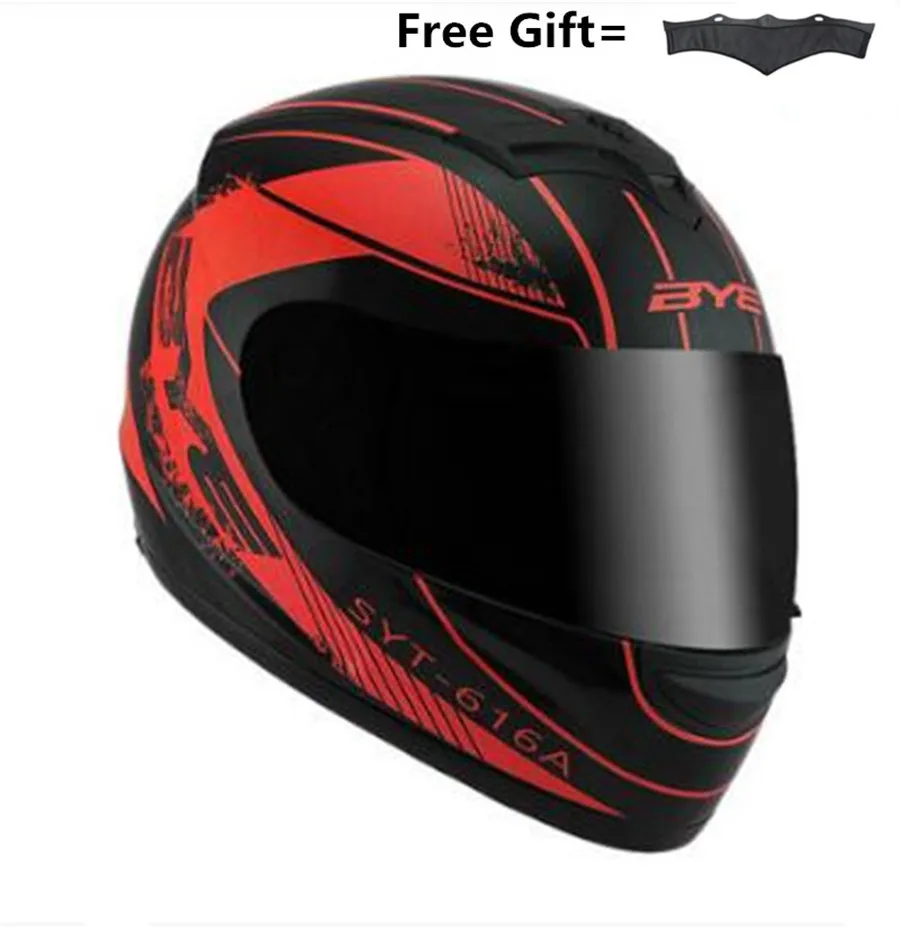 moto rcycle шлем лицо SDU полное лицо шлем Dot moto casco s m l xl XXL - Цвет: dark lens