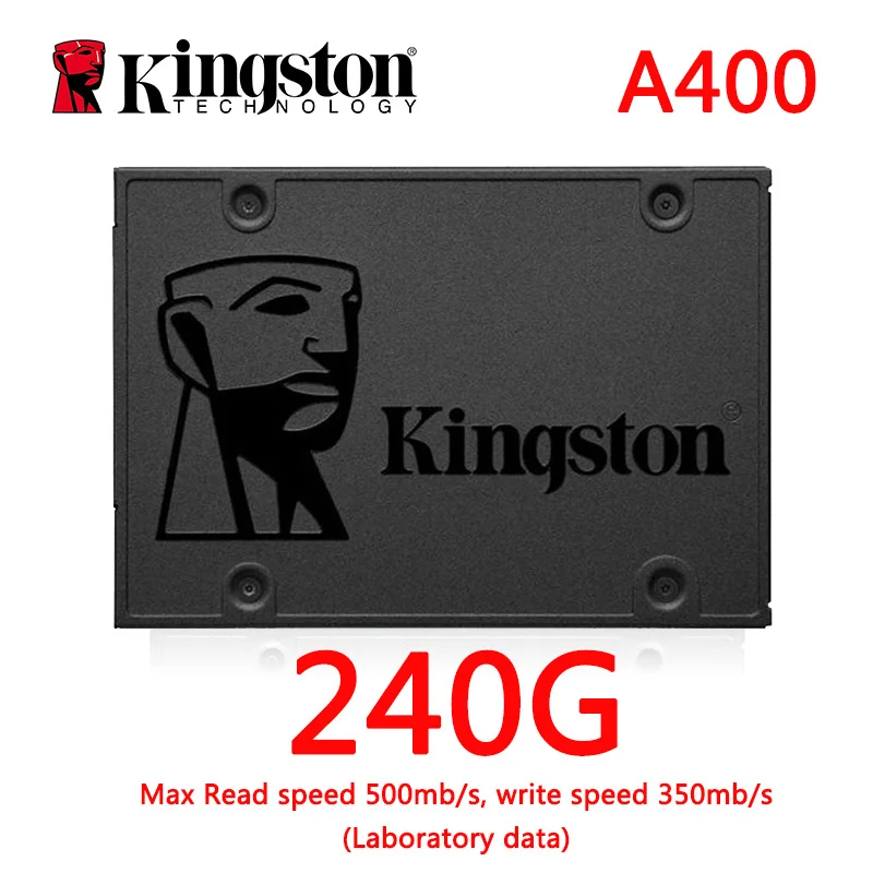 Kingston Digital A400 SSD 120 ГБ 240 ГБ 480 ГБ A400 SATA 3 2,5 дюйма Внутренний твердотельный накопитель HDD жесткий диск HD ноутбук PC SSD 120