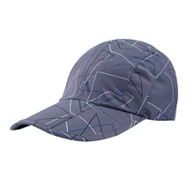 Baseball Cap Women Men Folding Quick Drying Anti-sweat Polyester Cotton Hat Headwear Outdoor Sports Wear With Adjustable Back Cl