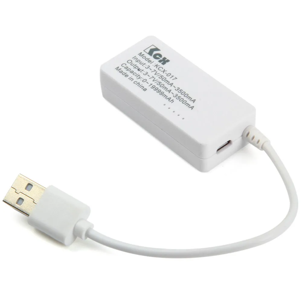 LCD Micro USB Charger Battery Capacity Voltage Current Tester Meter Detector for Smartphone Mobile Power Bank