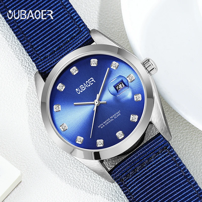 

OUBAOER Relogio Masculino Men Watches Luxury Famous Top Brand Men's Fashion Casual Dress Watch Military Quartz Wristwatches Saat