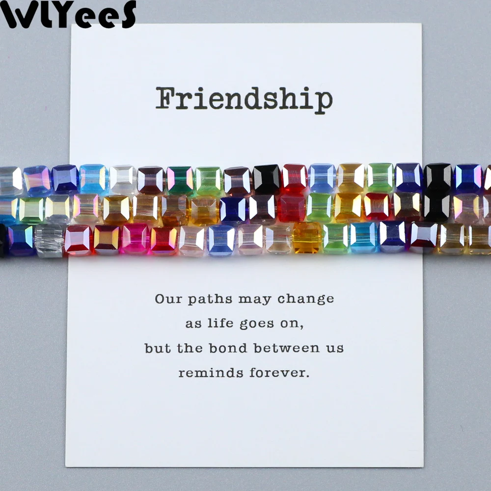 2 3 4 6 8mm Square shape Austrian crystal beads Square Glass Loose Spacer Bead Jewelry Bracelet Necklace Making DIY