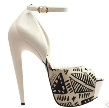 Size 35-44 The 2014 Summer Waterproof Fish Mouth Ultra High Profiled Humpback Nightclub Ladies High-Heeled Sandals 8103 | Обувь