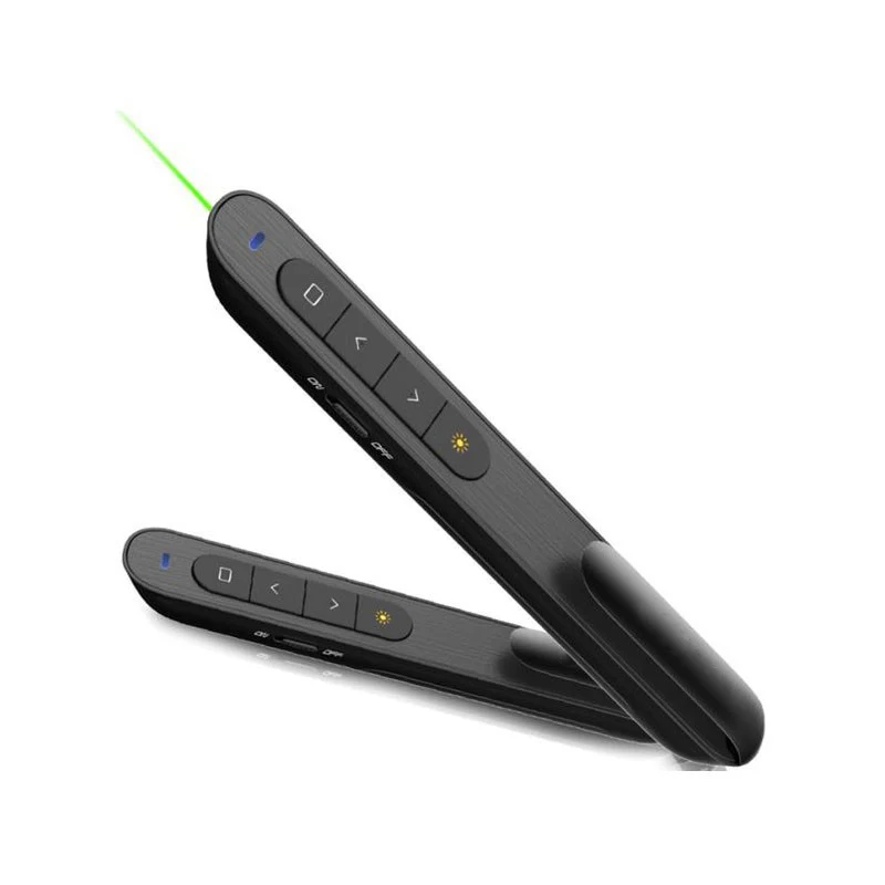 USB беспроводной Презентер зеленая лазерная указка ручка пульт дистанционного