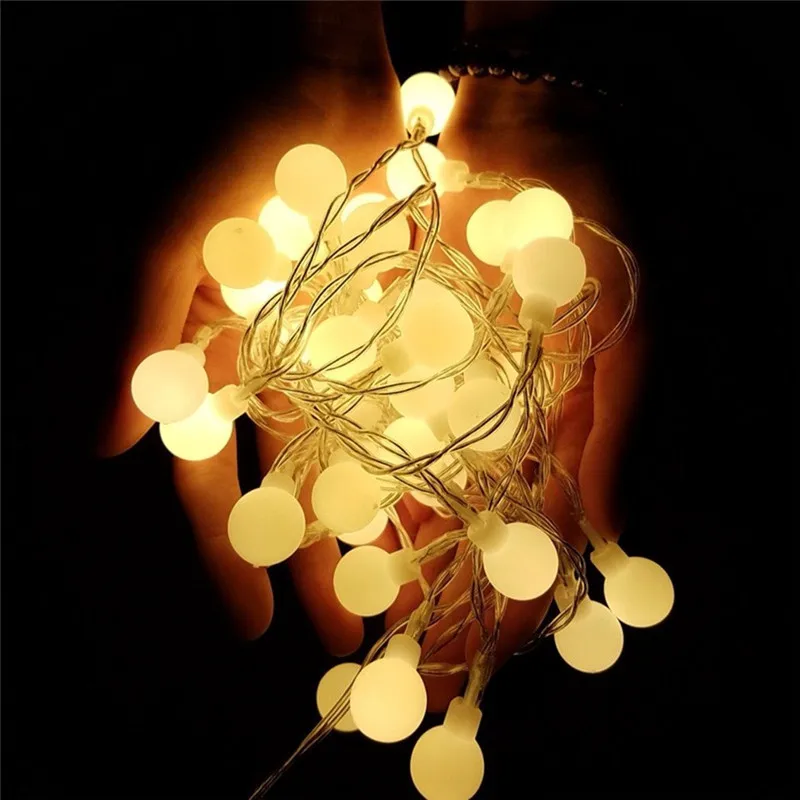 

10M 80 LEDs 3*AA Battery Operated Christmas LED String Lights waterproof IP65 Outdoor Holiday Wedding Party Decotation lights
