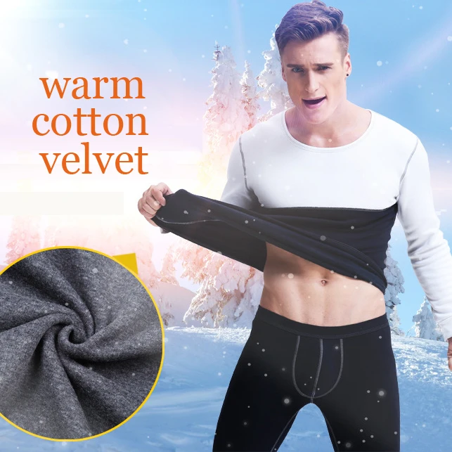 2016 Winter Mens Warm Thermal Underwear Mens Long Johns Sexy hot