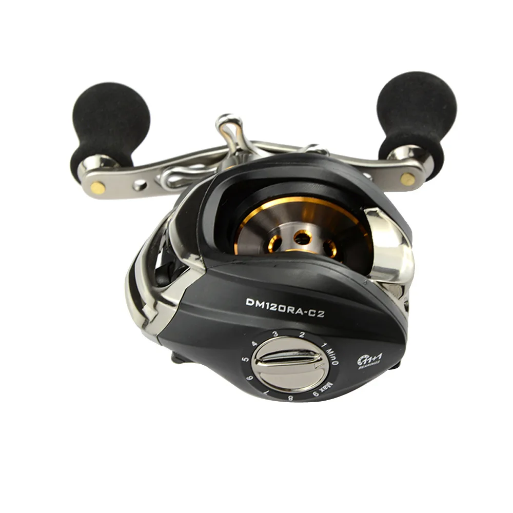 11+1BB 6.31 Left/Right Hand Bait Casting Fishing Reel 10Ball Bearings