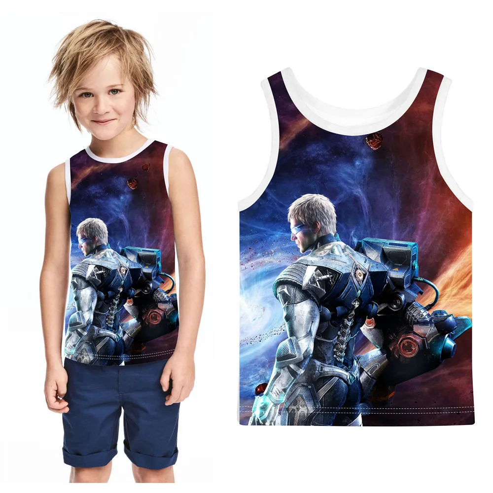 Baby Boys Sleeveless T Shirts For Tops Children's T Shirts The future