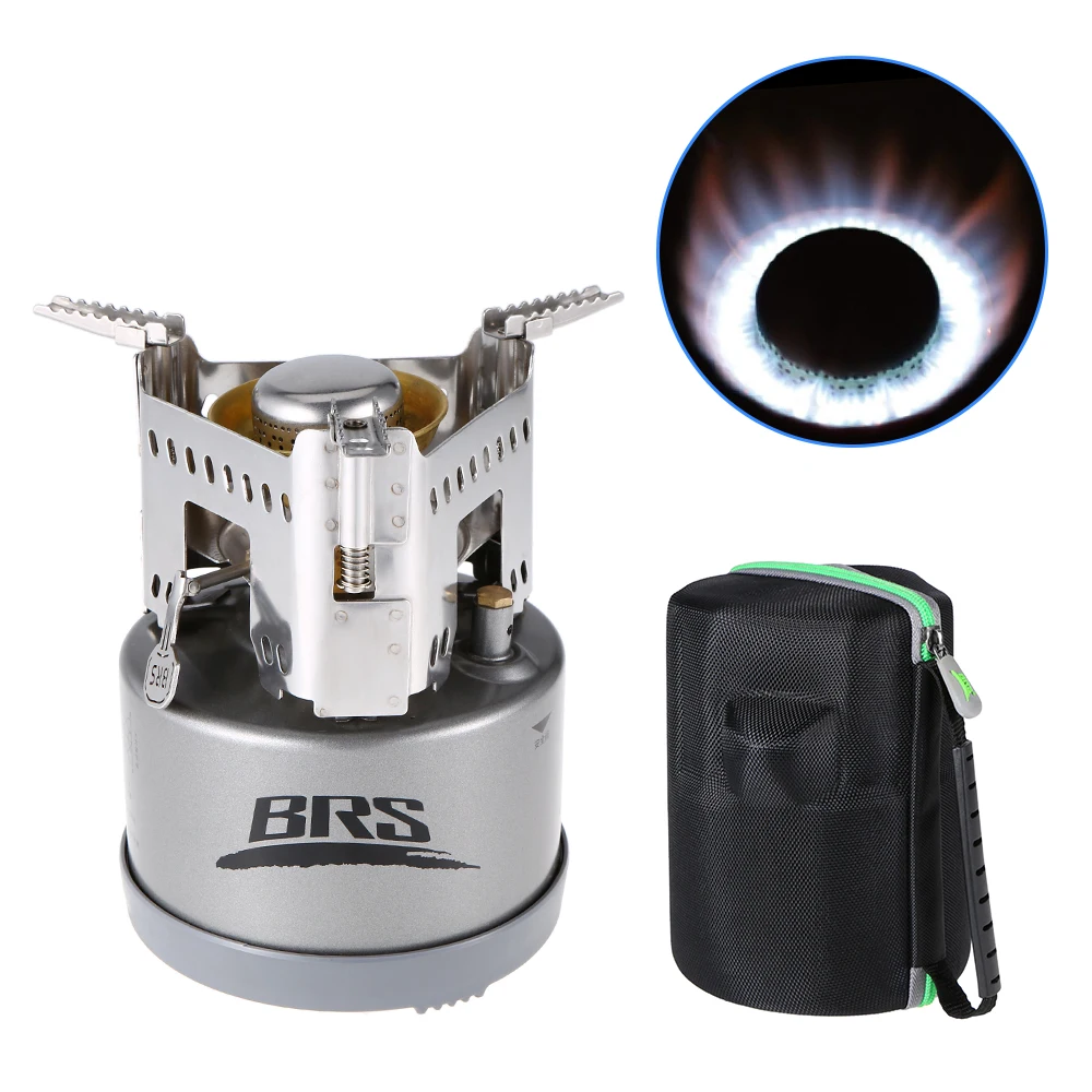 BRS Portable Outdoor Camping Gas Stove Gasoline Stove Compact Thermal