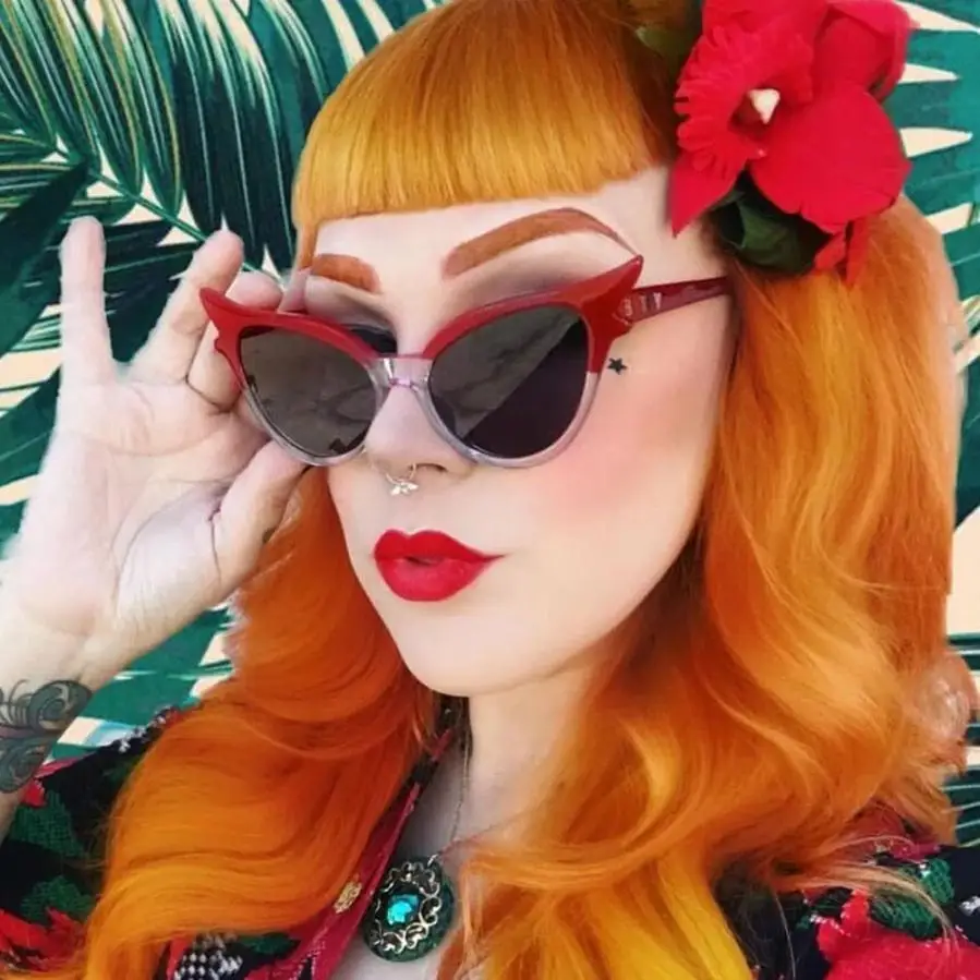 

Fantastic Cycling Eyewear Retro Vintage Clout Cat Eye Unisex Sunglasses Rapper Grunge Glasses Eyewear New Sunglasses Eyeglasses