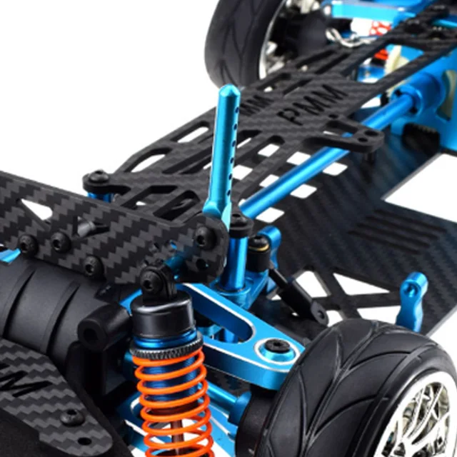 Aluminium Alloy & Carbon Shaft Drive 1/10 4Wd Touring Car Frame Kit for Tamiya Tt01 Tt01E Car 6