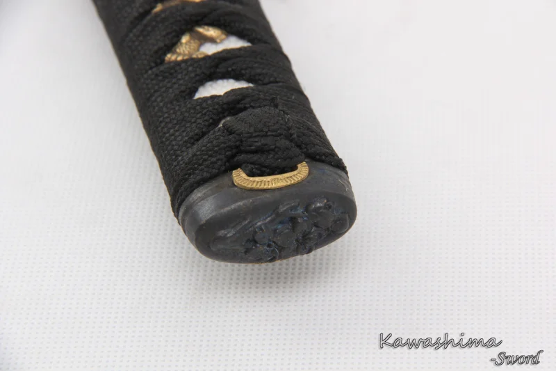 Handmade Samurai Sword Japanese Wakizashi Tanto 1045 Carbon Steel small knife Ready Sharpness Ready For Cutting Paper