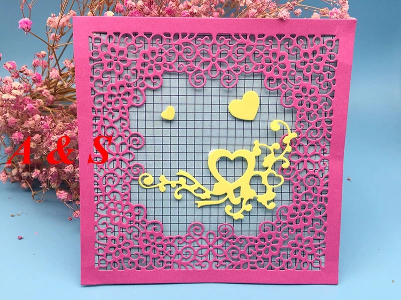  Y417 METAL CUTTING DIES Heart Scrapbook card invitation paper craft party decor embossing stencil c - 32852984475