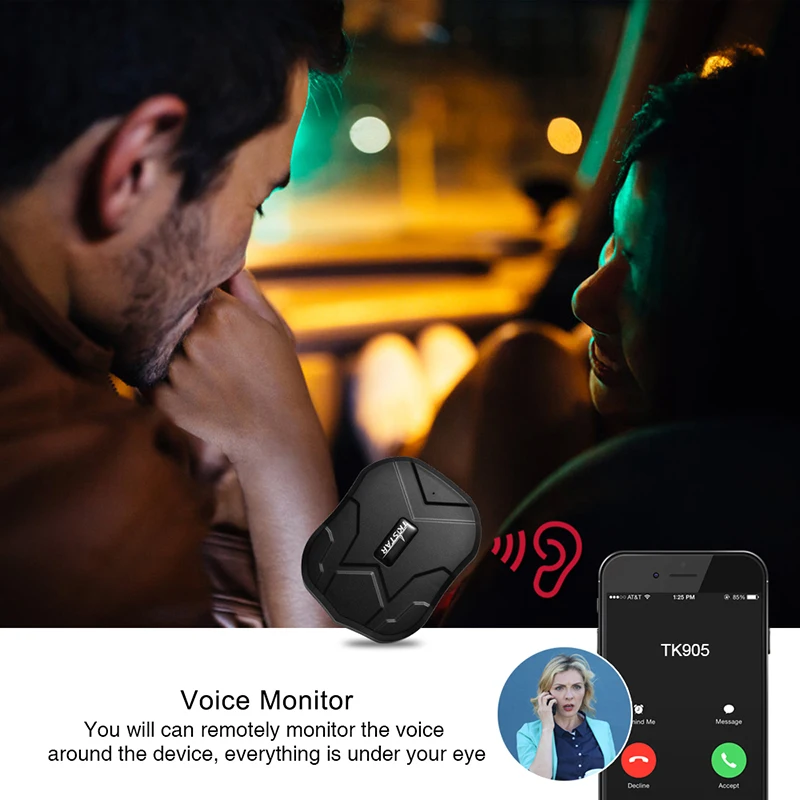 GPS rastreador coche 90 días en espera Tkstar TK905 GPS localizador impermeable GPS vehículo seguimiento 2G imán Monitor de voz gratis la aplicación Web GPS rastreador coche 90 días en espera Tkstar TK905 GPS localizador impermeable GPS vehículo seguimiento 2G imán Monitor de voz gratis la aplicación Web