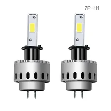 Лампочка для фар PAMPSEE 7P H1 led H7 H4 H11 9005 HB3 9006 HB4 60 Вт 12000лм Автомобильная фара Led высокой мощности белого цвета 6000K автомобильный Стайлинг