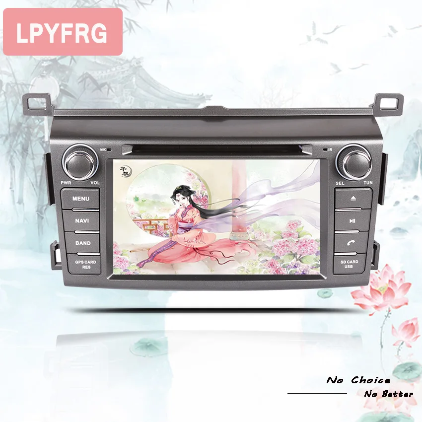 Excellent 8 Core Android 9.0 car dvd player for Toyota RAV4 Rav 4 2013-2015 2016 2017 2018 2din 1024*600 car dvd gps wifi Tape Recorder 1