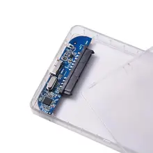 2,5 дюймов жесткий диск чехол для жесткого диска USB3.0 SATA3.0 внешний корпус HDD поддерживает 3 ТБ передачи UASP протокол