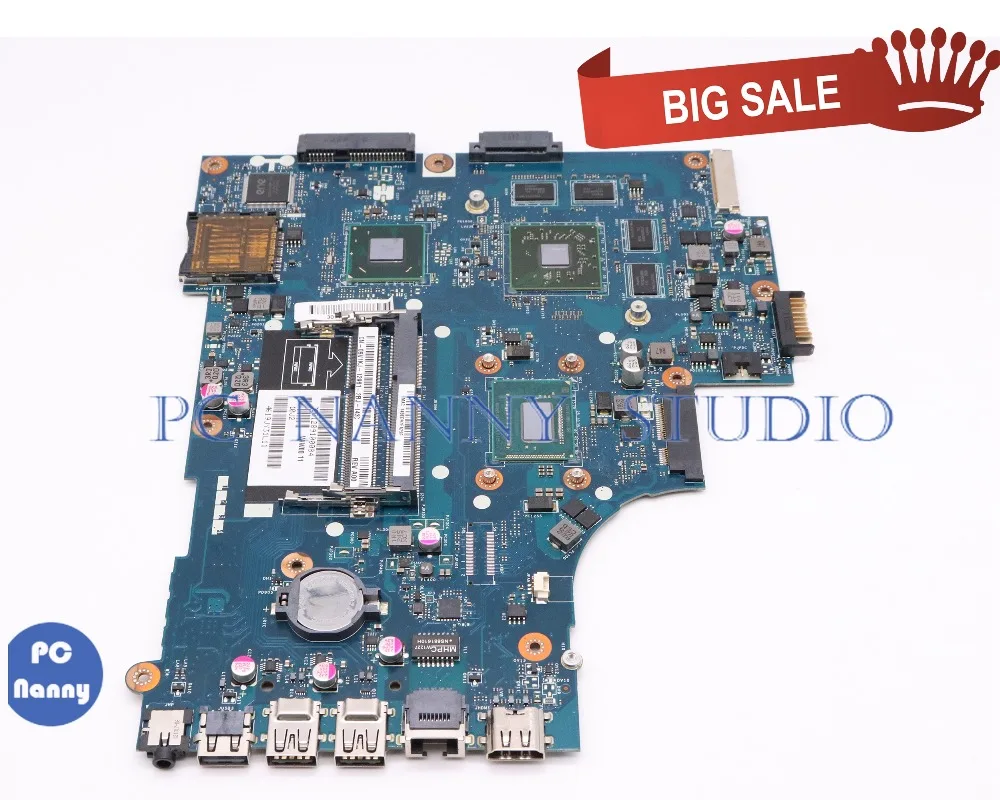 PCNANNY 00P55V 0P55V VAW01 LA 9101P для Dell Inspiron 3521 5521 материнская плата ноутбука SR0XG I7 3537U HD 8730M