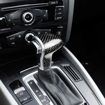 

Car Styling Carbon Fiber Car Gear Shift Knob Cover for Audi A4 A5 A6 C7 A7 Q5 Q7 M8617