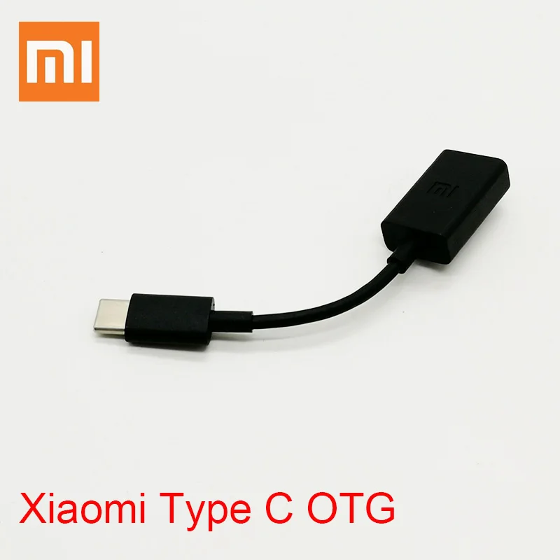 Оригинальный Кабель адаптер xiaomi typc c OTG usb конвертер для mi 9 9T 8 black shark 2 mix 3 2s 1 poco f1 redmi