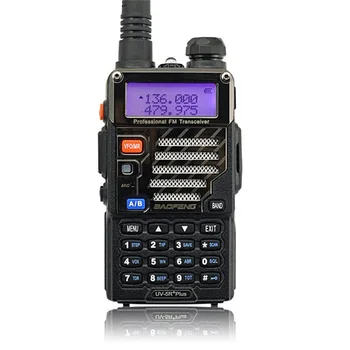 

BAOFENG UV-5R Plus Walkie Talkie Dual Band 136-174Mhz/400-520Mhz UV5R Portable Handheld Two Way Radio Receiver