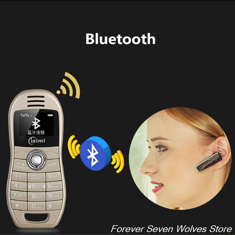 Милый мини-мобильный телефон с двумя sim-картами, магический голосовой Bluetooth набор номера, Поддержка русской клавиатуры, MP3 рекордер, детский мобильный телефон