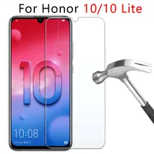 Чехол на Honor 10 Lite, Защитное стекло для huawei Honor10, закаленное стекло, полное покрытие, защита экрана, защита телефона, спереди