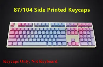 87/104 Keys PBT Gradient Blue Red Keycap ANSI OEM Profile Keycaps Key Cap Set for Cherry MX Mechanical Gaming Keyboard
87/104 Keys PBT Gradient Blue Red Keycap ANSI OEM Profile Keycaps Key Cap Set for Cherry MX Mechanical Gaming Keyboard