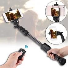Yunteng vct-388 Bluetooth палка для селфи монопод автоспуска w/Беспроводной пульт дистанционного спуска затвора для iPhone Смартфон Xiaomi DSLR Камера DV
