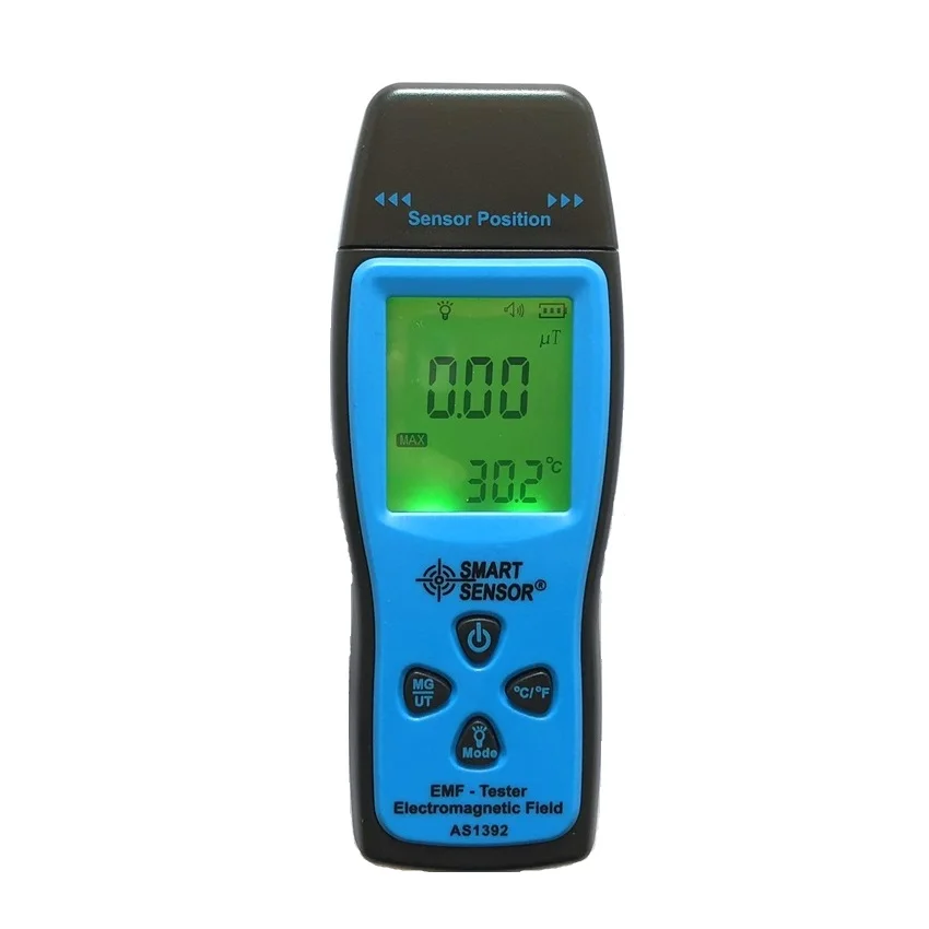 

Smart Sensor AS1392 Digital LCD Radiation Dosimeter EMF Tester Electromagnetic Field Radiation Detector Dosimeter Tester Meter
