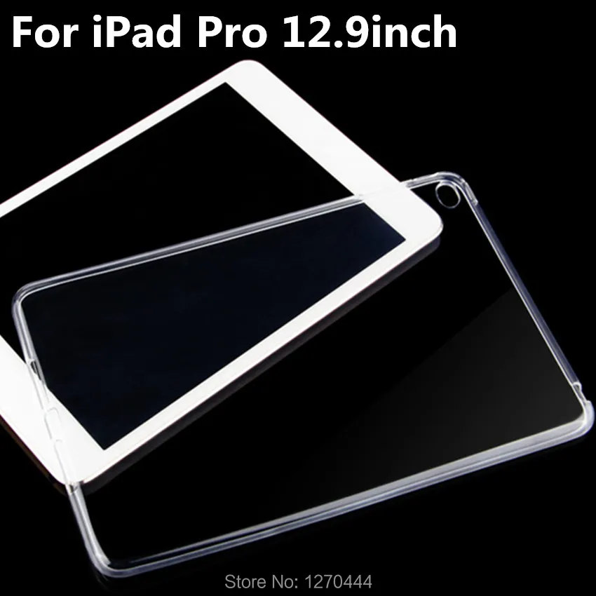 Официальный Оригинальный чехол 1:1 для Apple iPad Pro 12 9 2017 чехлы из ТПУ умный Прозрачный