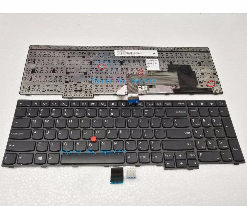 Новая Оригинальная клавиатура для lenovo IBM Thinkpad E550 E550C E555 E560 E565 00HN074 US|Клавиатуры
