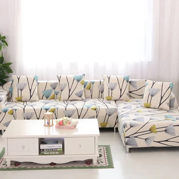 

Floral Sofa Cover 1/2/3 Seats Single Double Sofa Funiture Cover Design 11 Colors Polyester Floral Bird Upholstered Sofa