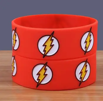 

New 50 pcs Popular flash Wristband Silicone Bracelets For Man Women jewelry Gift Fashion Accessories H-210