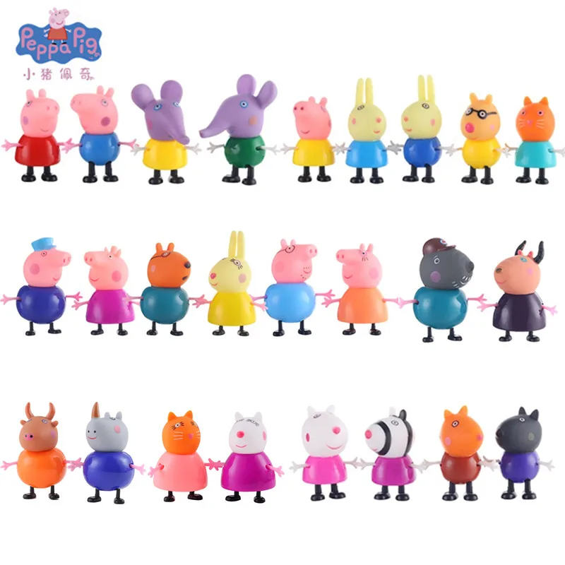 mini peppa pig figures