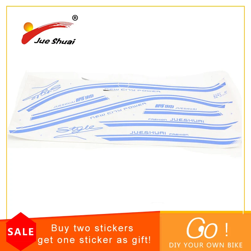 

New Blue Bird style Bicycle stickers MTB skateboard bike stickers protect Bike frame wheelset tape fork bicycle accessories