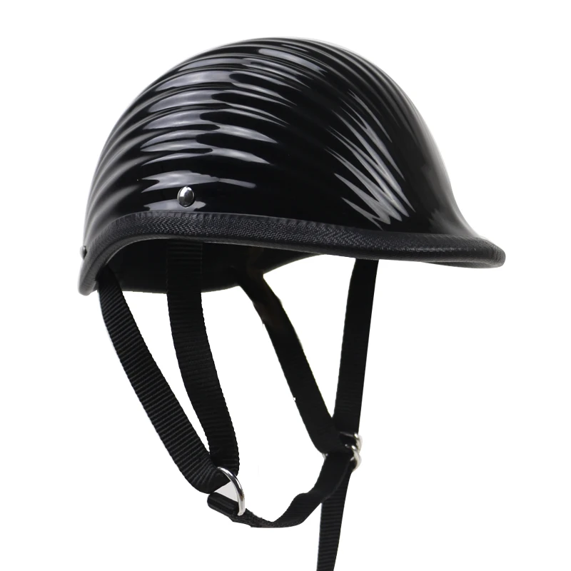 Экстремально легкий светильник TT& CO стиль полулицевой мотоциклетный шлем-Новинка винтажный шлем из стекловолокна без грибной головки