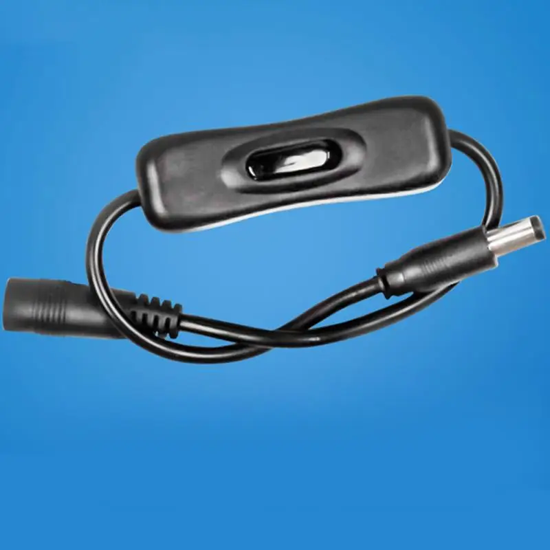 DC12V Портативный переключатель кабель низкой частоты Управление светодио дный полосы света Встроенный DC Jack