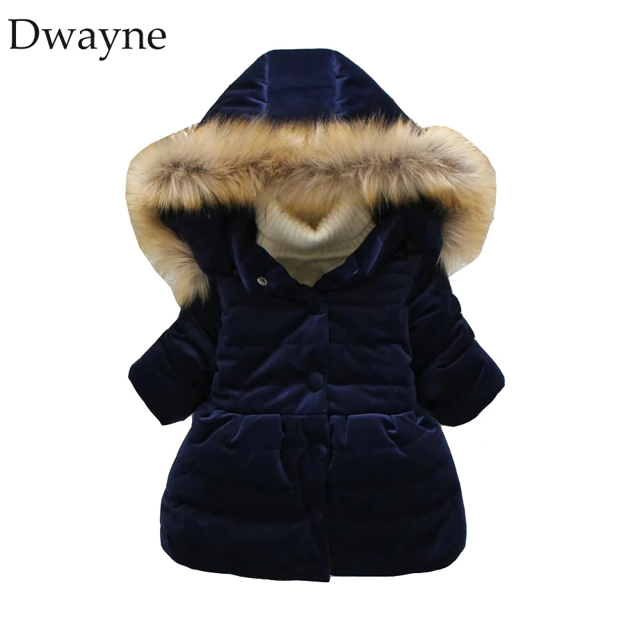 Возраст: 3, 4, 6, 8 лет, платье для малышей, девочек девочки Уплотненные теплые пальто детские пальто зимние куртки на меху для детей, верхняя одежда хлопковые пиджаки