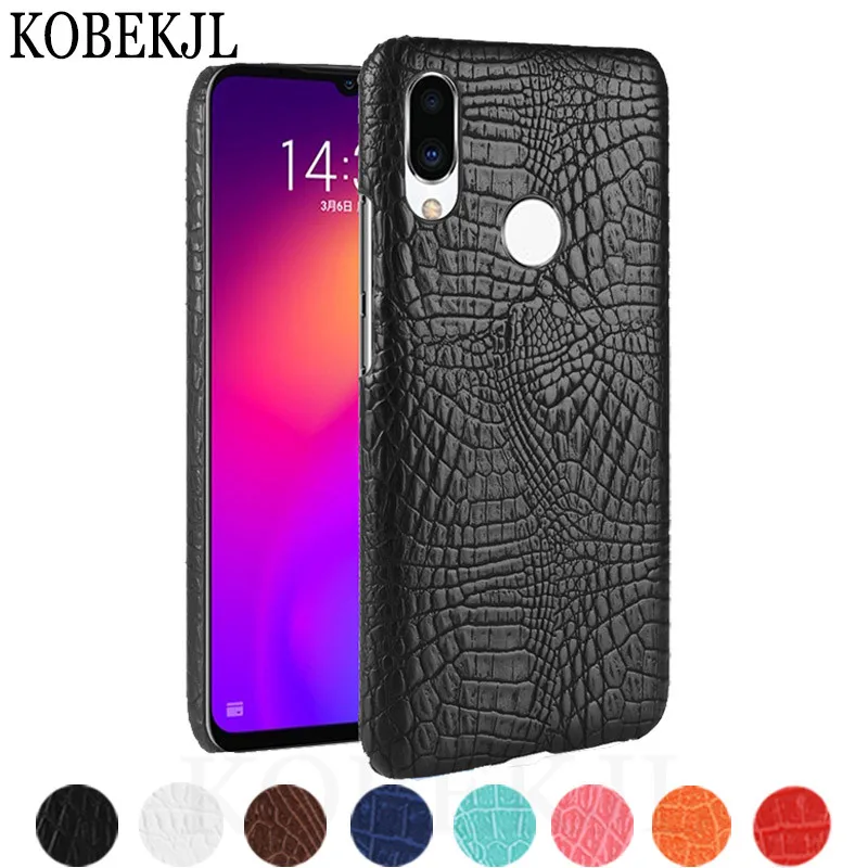 

For Meizu Note 9 Case Meizu Note 9 Case Cover Hard Luxury Crocodile PU Leather Bag Phone Case For Meizu Note 9 Note9 M923H M923Q