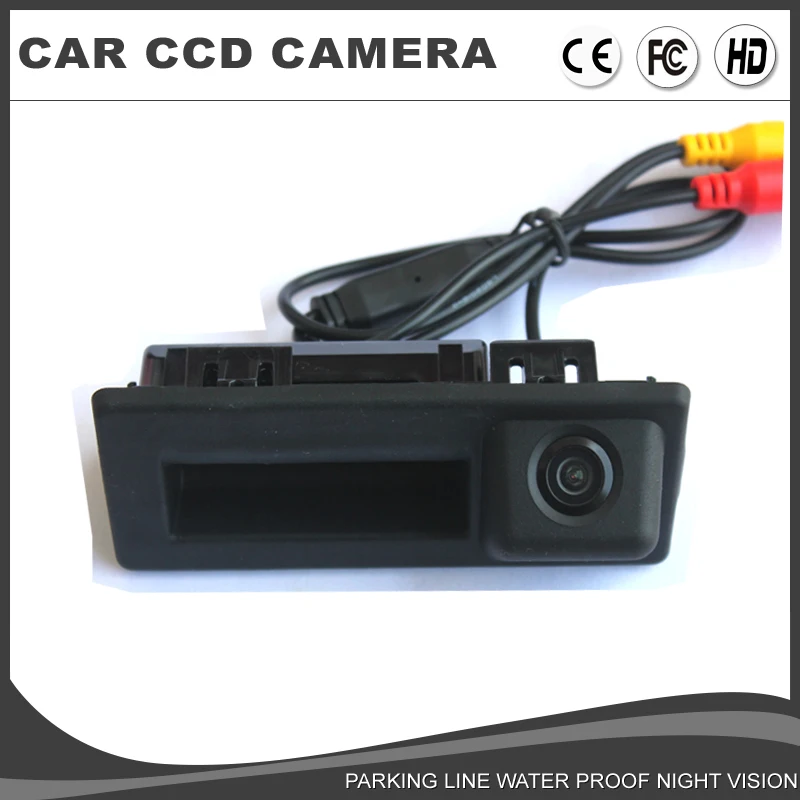 Для Volkswagen VW Touran 2016 Audi A4L 2017 CCD ручка багажника автомобиля камера заднего вида