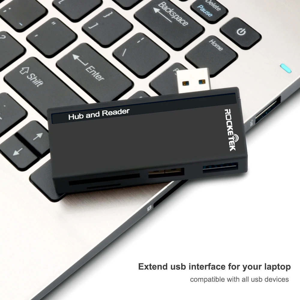 Высокоскоростной концентратор USB 2 порта Hab USB3.0 USB2.0 концентратор адаптер с SD TF кард-ридер solt для компьютера ноутбука