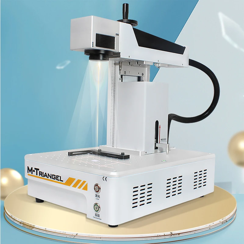 2019 Fiber Laser Separating Machine Laser Marking Machine For iPhoneX XS Max 8 8+ Back Glass Remove