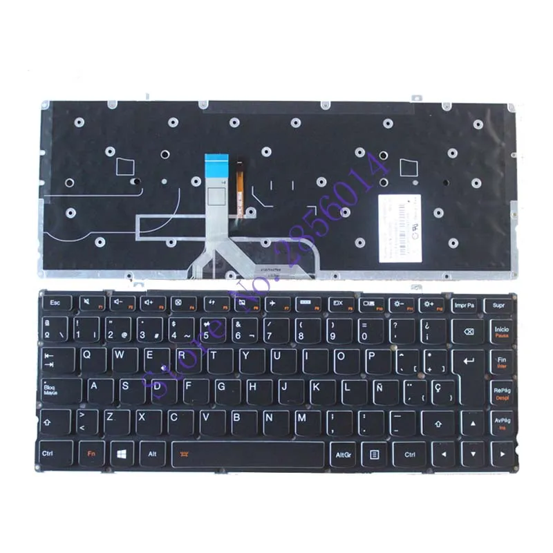 New SP Laptop Keyboard for Lenovo Ideapad Yoga 2 Pro 13" backlit Yoga2