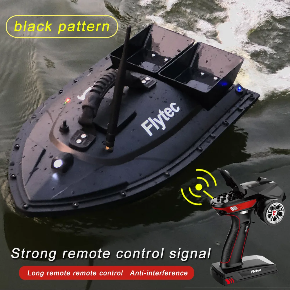 Flytec_V500_RC_Fishing_Bait_Boat_Proportional_Steering&Throttle_Positioning_Baiting_Double_Motor&Silo_Update_Version_of_2011-5_17