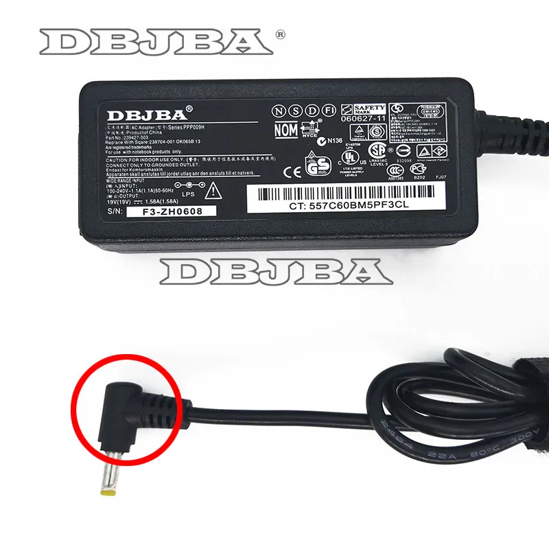 Зарядное устройство для ноутбука HP Compaq Mini 110c 1000 19 в 4 0 А 30 Вт|adapter charger laptop|charger bmwcharger