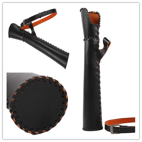 

LongbowMaker Handmade Waist Arrow Quiver Bottle Gourd quiver Bundled Archery arrow