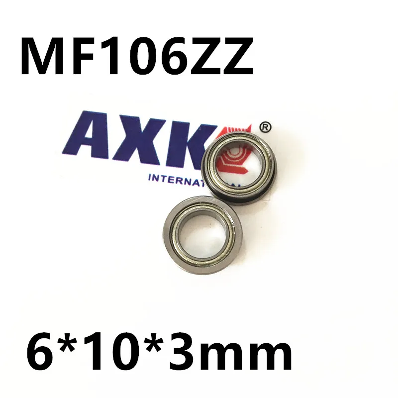 New 5pcs Flange Ball Bearing F676ZZ 6*10*3 mm Metric flanged Bearing