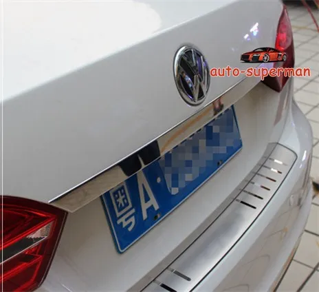 

Stainless Steel Rear Trunk Lid Chrome For VW Jetta 6 MK6 Sedan 2011 2012 2013
